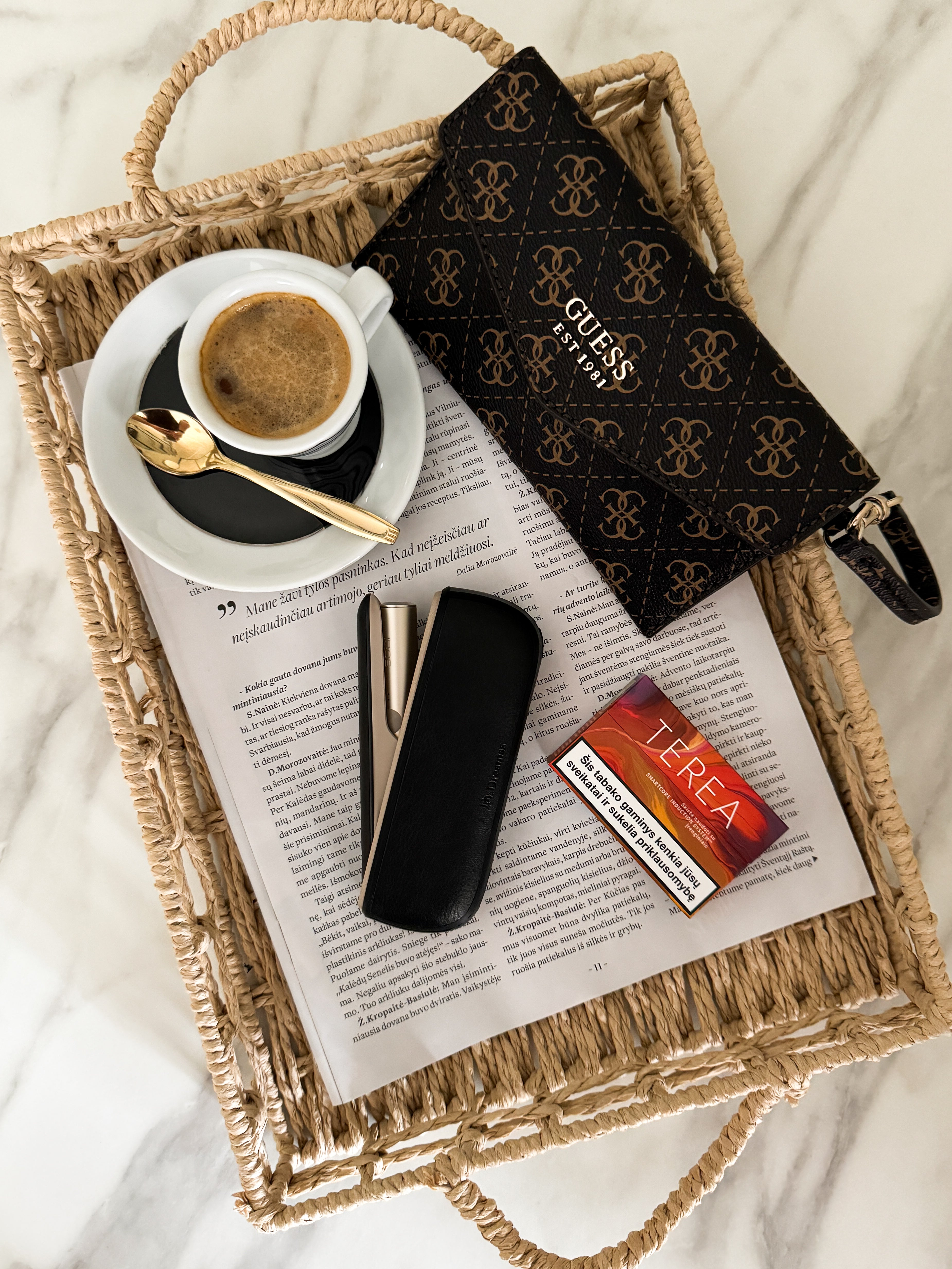 IQOS Iluma Case "Black Leather"
