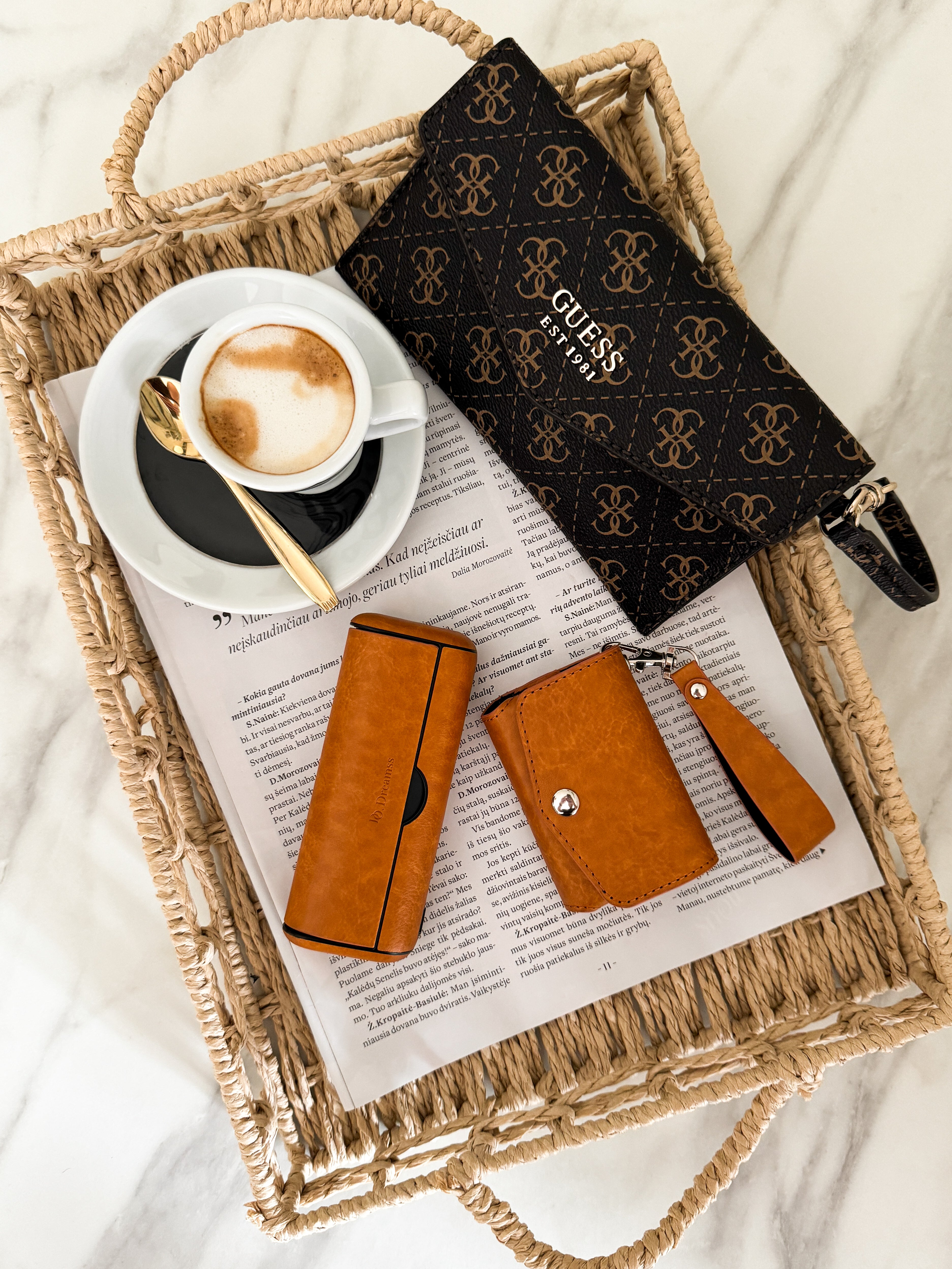 2 in 1 IQOS Iluma Prime Case "Orange Leather"