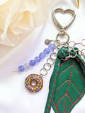 Good Luck Bag Charm "Fluffy Cherry" - Do.Dreamss - Handmade Luxury Jewelry for Good Luck and Protection