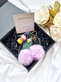 Good Luck Bag Charm "Fluffy Cherry" - Do.Dreamss - Handmade Luxury Jewelry for Good Luck and Protection