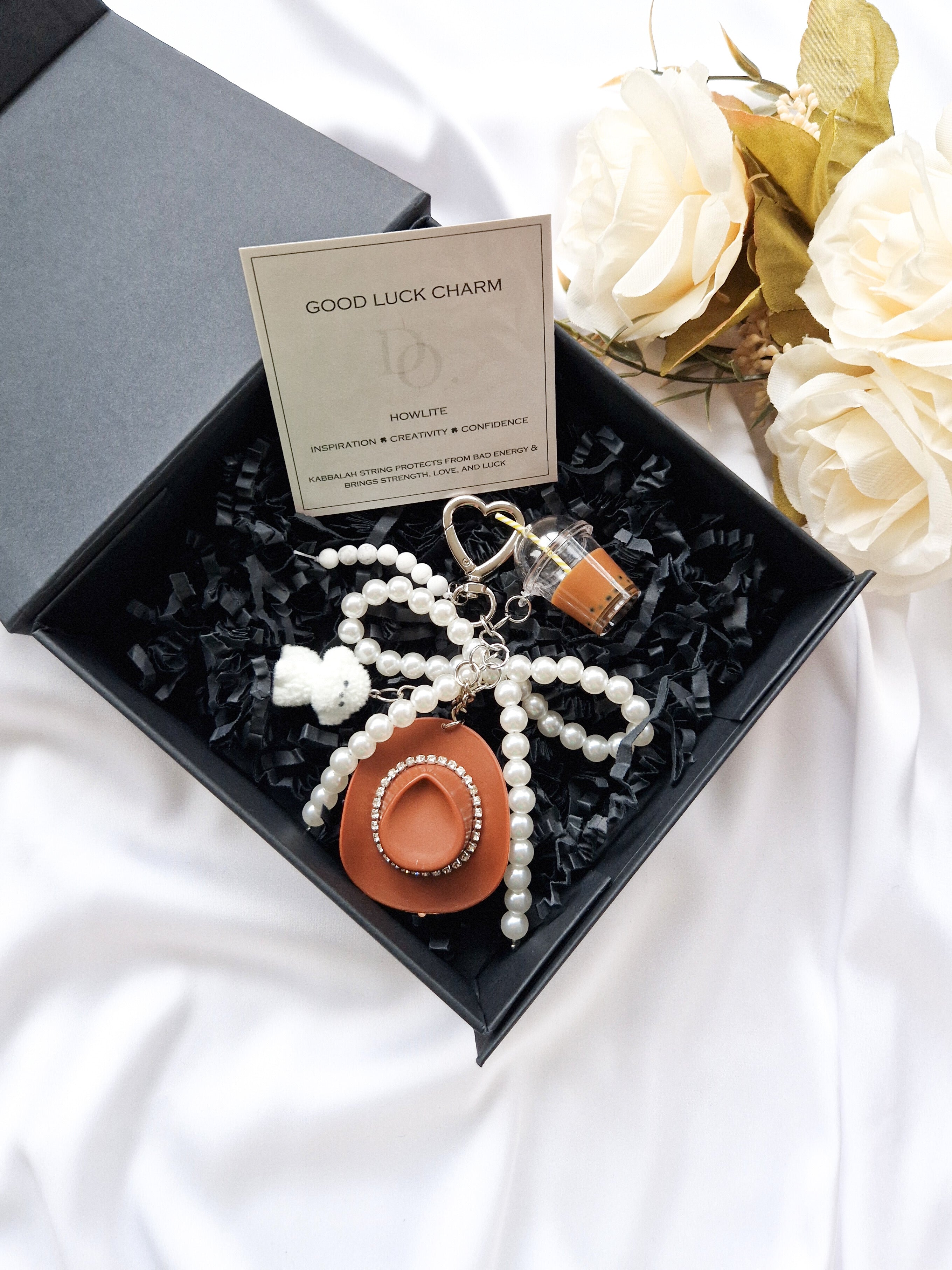 Good Luck Bag Charm "Madam" - Do.Dreamss - Handmade Luxury Jewelry for Good Luck and Protection