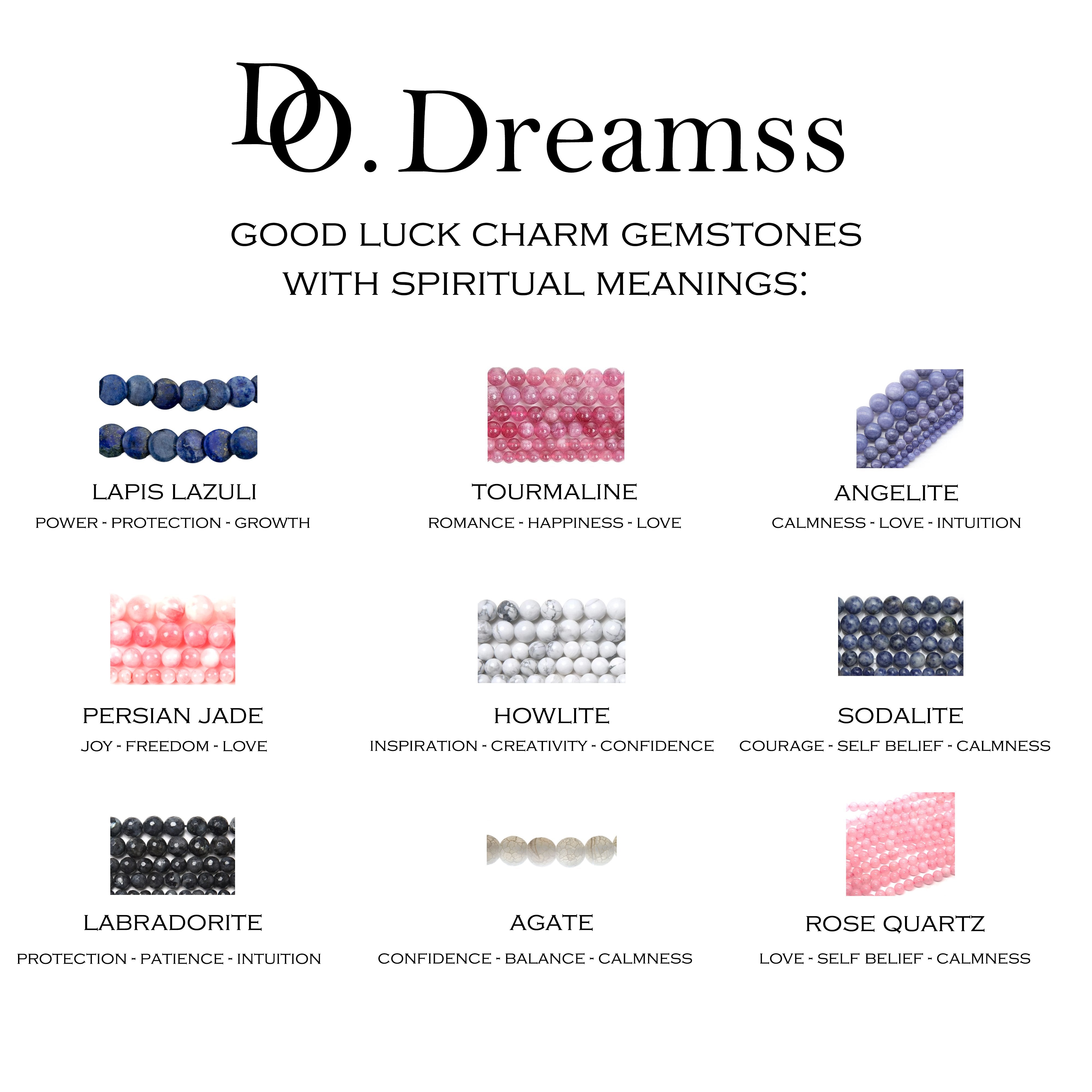 Good Luck Bag Charm "Madam" - Do.Dreamss - Handmade Luxury Jewelry for Good Luck and Protection