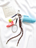 Good Luck Bag Charm "Tennis Drink" - Do.Dreamss - Handmade Luxury Jewelry for Good Luck and Protection