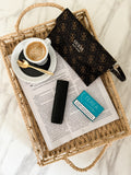 IQOS Iluma One Case "Black Leather" - Do.Dreamss - Handmade Luxury Jewelry for Good Luck and Protection