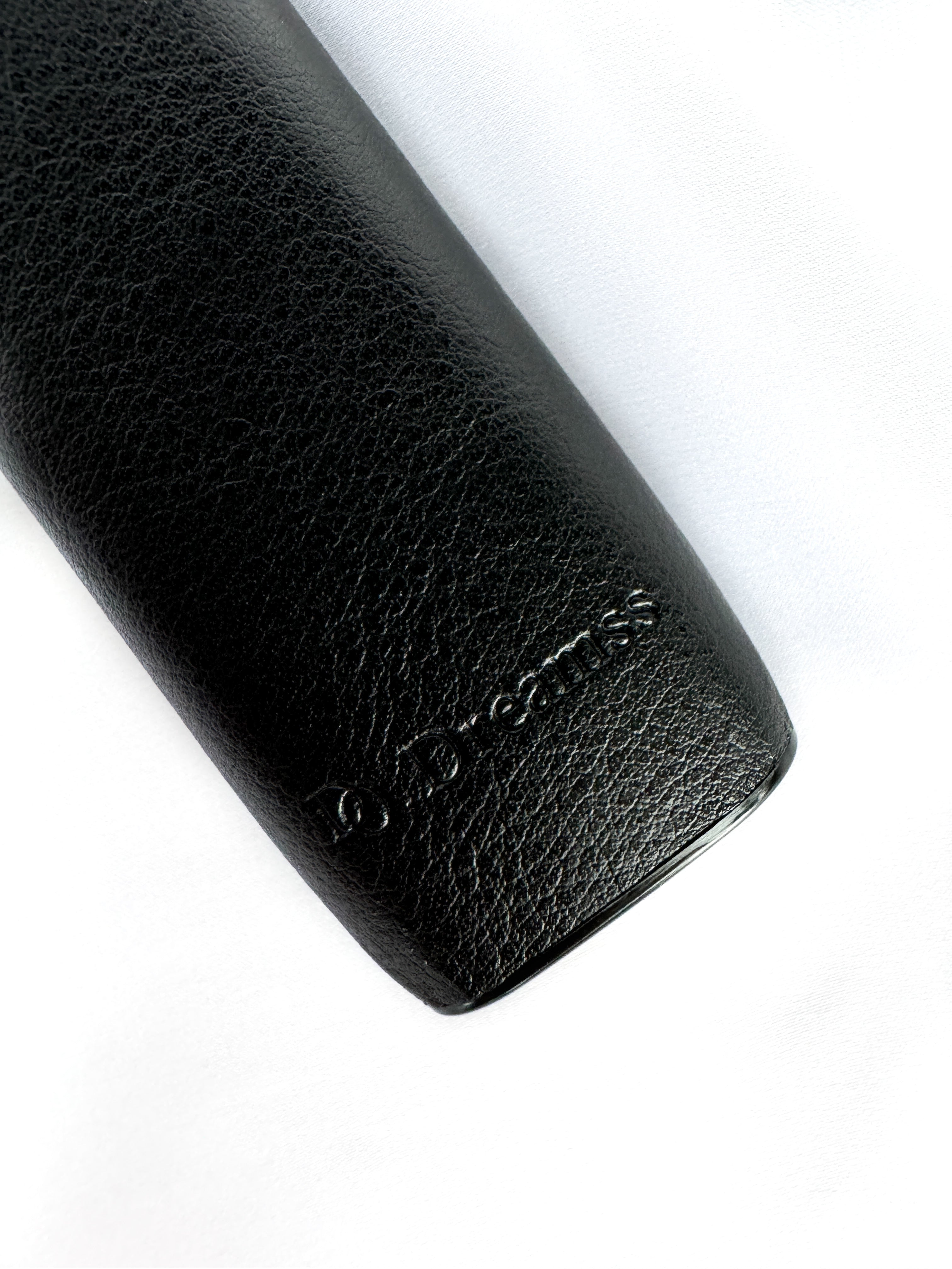 IQOS Iluma One Case "Black Leather" - Do.Dreamss - Handmade Luxury Jewelry for Good Luck and Protection