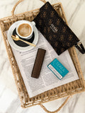 IQOS Iluma One Case "Brown Carbon" - Do.Dreamss - Handmade Luxury Jewelry for Good Luck and Protection