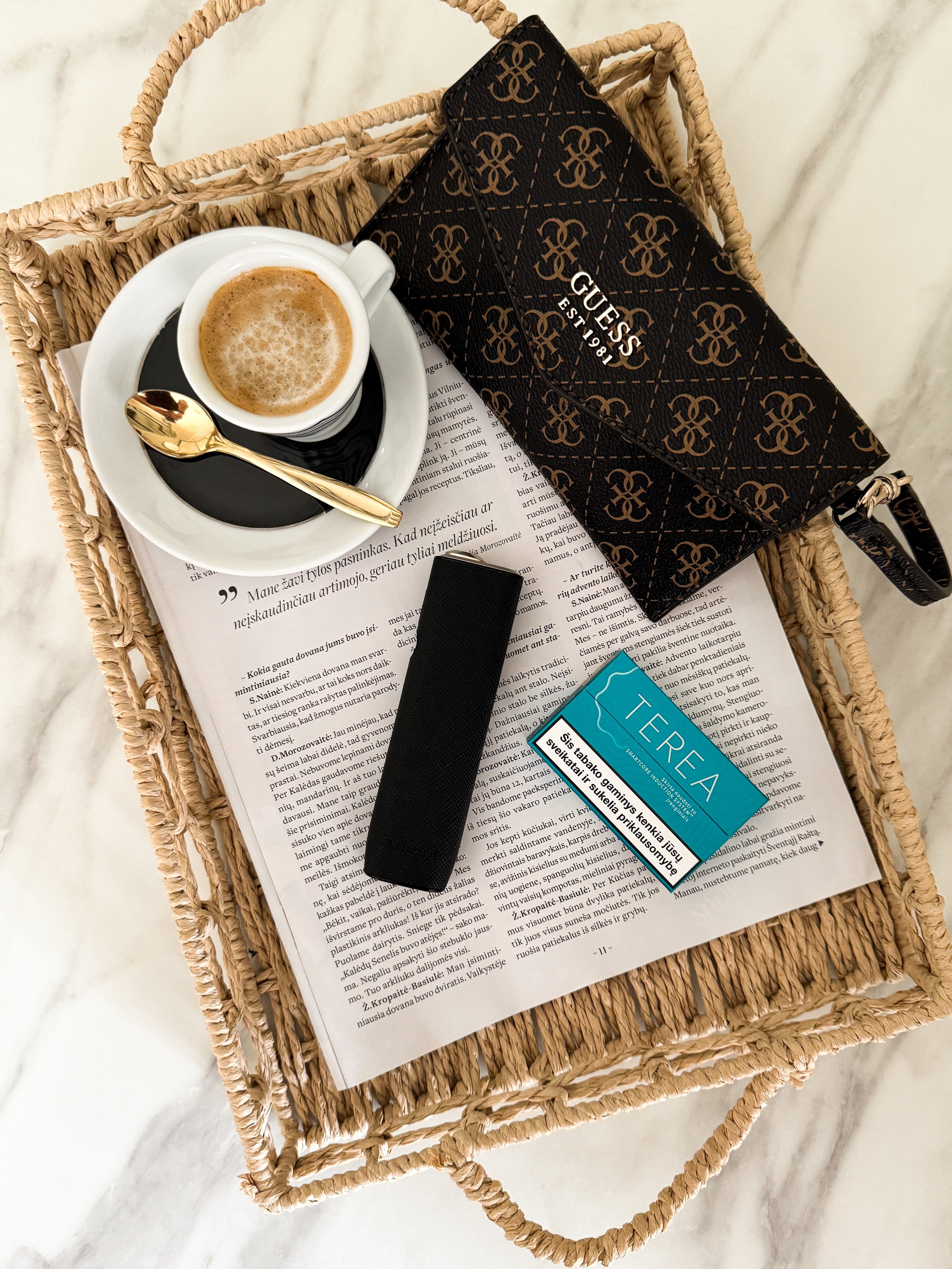 IQOS Iluma One Case "Elegant Black" - Do.Dreamss - Handmade Luxury Jewelry for Good Luck and Protection