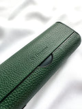 IQOS Iluma Prime Case "Green Leather" - Do.Dreamss - Handmade Luxury Jewelry for Good Luck and Protection