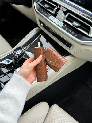 2 in 1 IQOS Iluma One Case "Dark Brown Leather" - Do.Dreamss