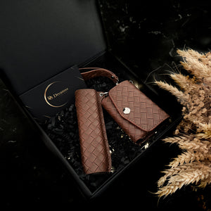 2 in 1 IQOS Iluma One Case "Dark Brown Leather" - Do.Dreamss