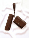 2 in 1 IQOS Iluma One Case "Dark Brown Leather" - Do.Dreamss