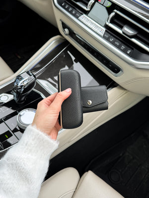 3 in 1 IQOS Iluma Case "Black Leather" - Do.Dreamss