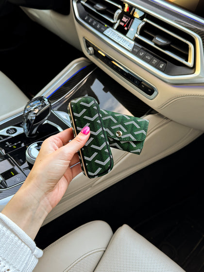 3 in 1 IQOS Iluma Case "Goyard Green" - Do.Dreamss