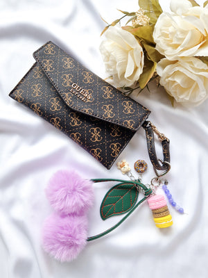 Good Luck Bag Charm "Fluffy Cherry" - Do.Dreamss - Handmade Luxury Jewelry for Good Luck and Protection