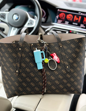 Good Luck Bag Charm "Tennis Drink" - Do.Dreamss - Handmade Luxury Jewelry for Good Luck and Protection